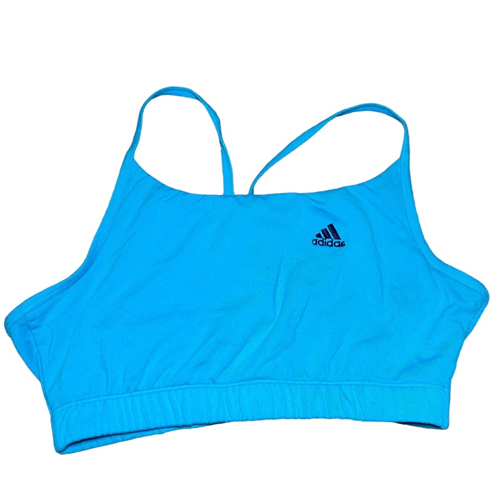 XL Bright Blue Adidas Sports Bra